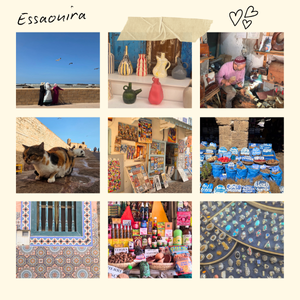 Selection of images from my Essaouira trip, including coastal views and scenes from the medina.